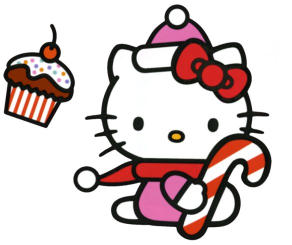 584x490 I Love Hello Kitty Clipart