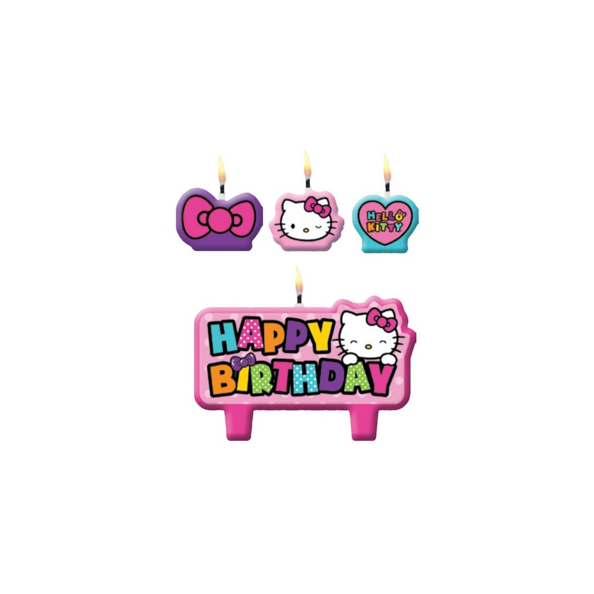 1200x1200 Hello Kitty Candle Set Party, Balloons, Celebrations
