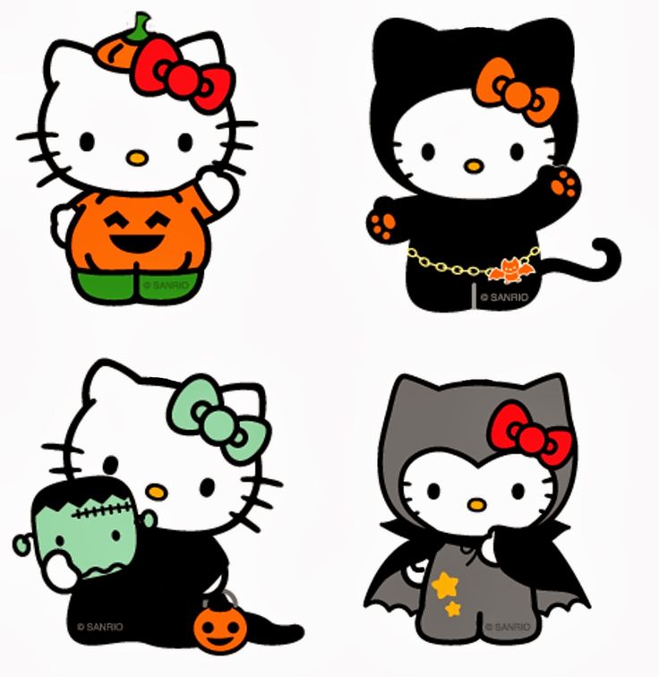 736x756 Collection Of Hello Kitty Halloween Clipart High Quality