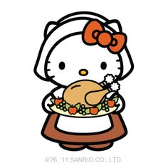 236x236 Collection Of Hello Kitty Thanksgiving Clipart High Quality