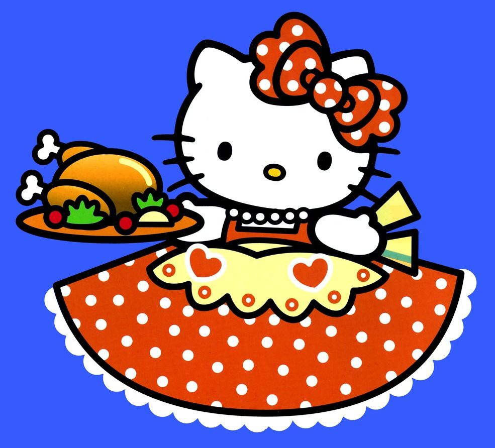 985x892 Hello Kitty Thanksgiving