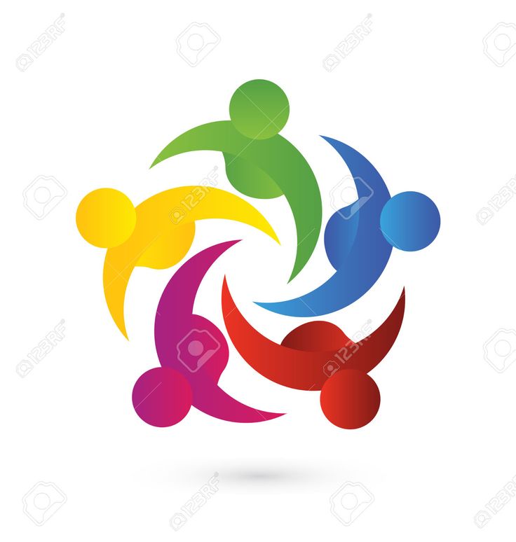 736x774 Best 266 Teamwork People Logo Icon Id Business Card Ideas