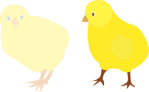 298x183 Hen With Three Chicks Png, Svg Clip Art For Web