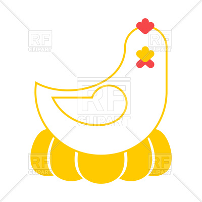 400x400 Chicken With Eggs