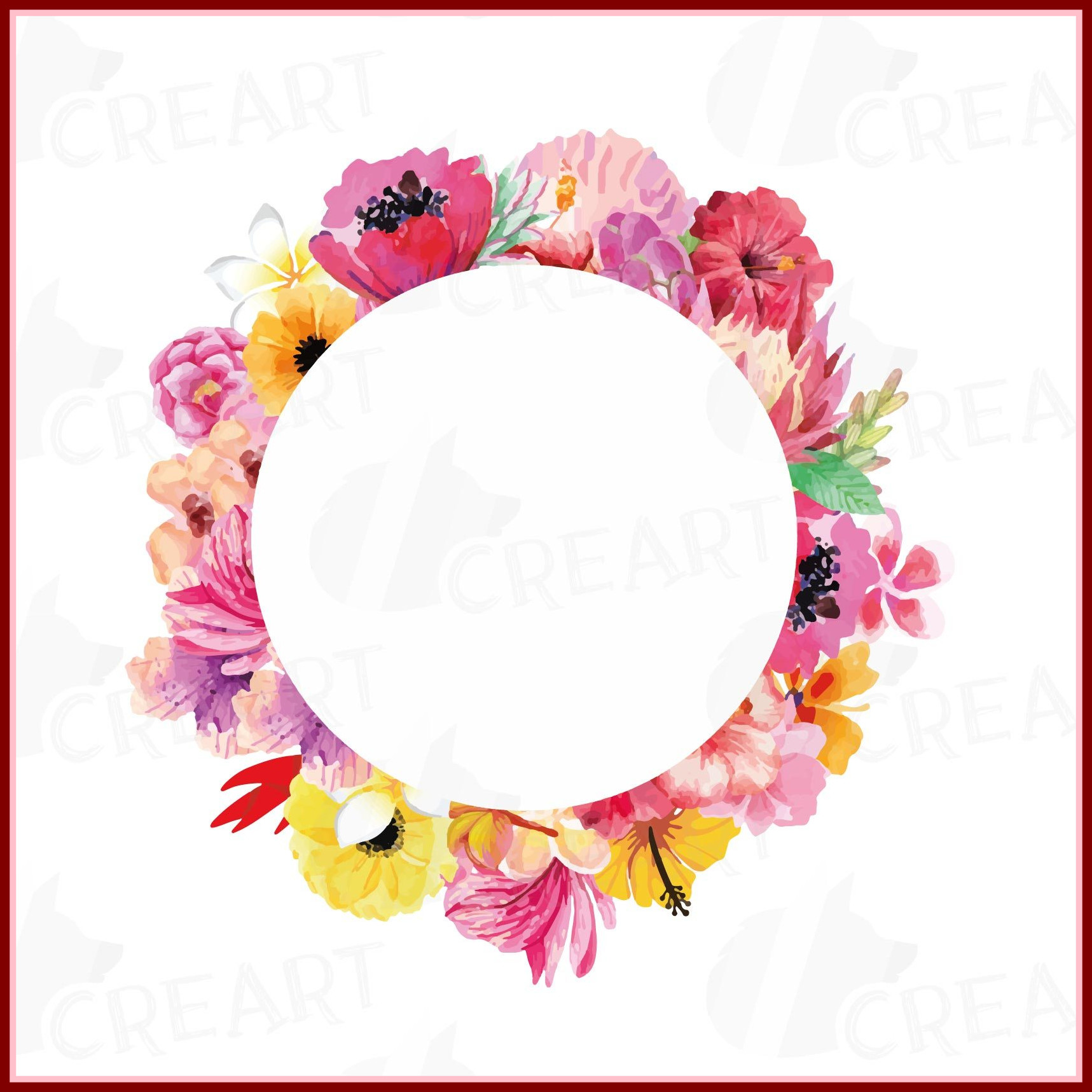 1717x1717 Amazing Watercolor Wild Clip Art Pack Design Bundles Pic