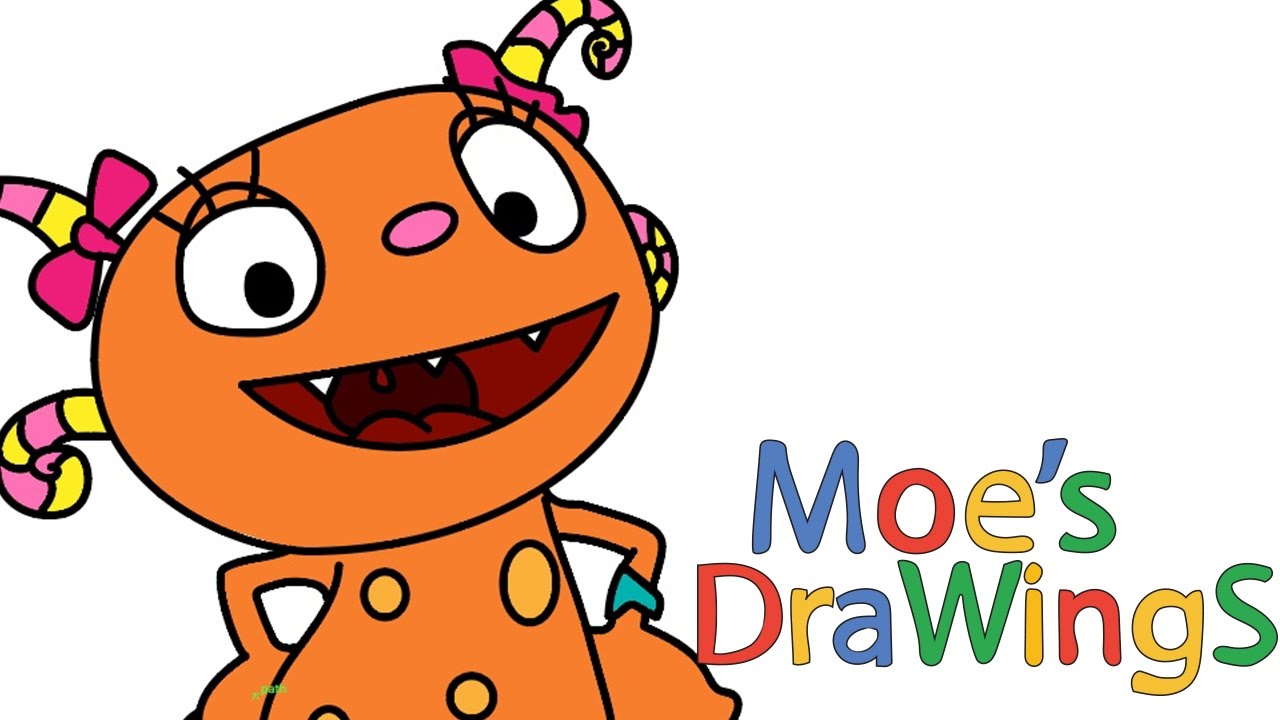 1280x720 Henry Hugglemonster Gertie Disney Junior How To Draw And Coloring