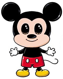 254x318 Topolino A Mickey Mouse, Mice And Kawaii