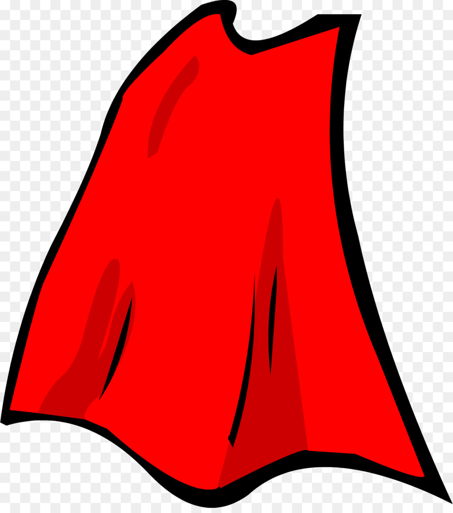 900x1020 Superman Superhero Cape Clip Art