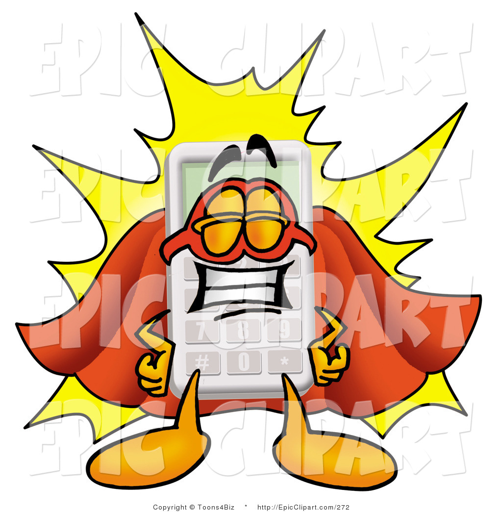 1024x1044 Clip Art Of A Smiling Calculator Mascot Cartoon Character Dressed