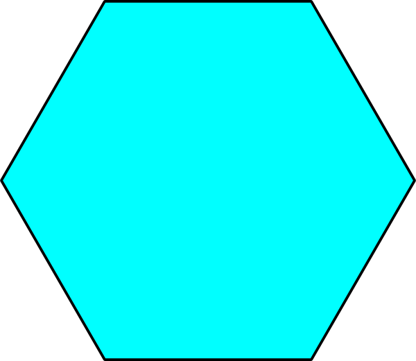600x521 Hexagon Clipart