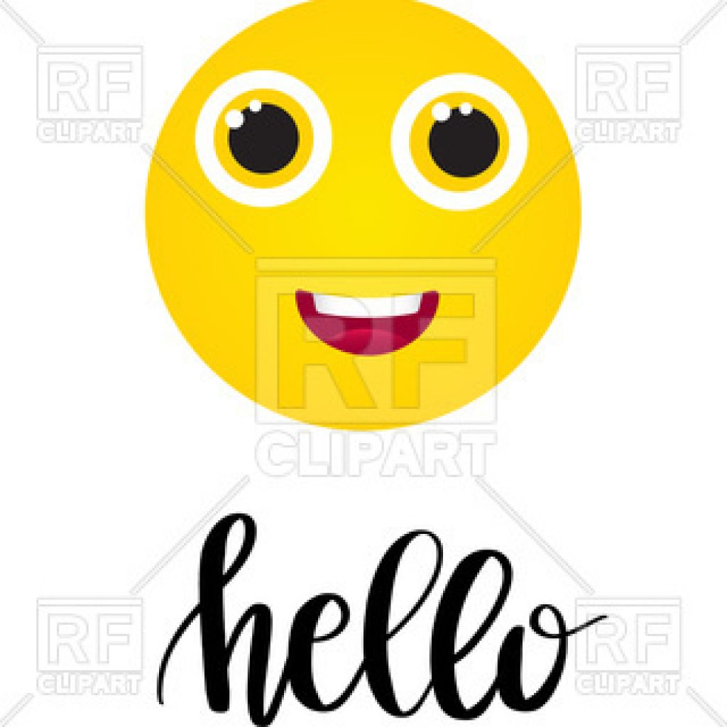 1024x1024 Hello Clipart Cloud Clipart