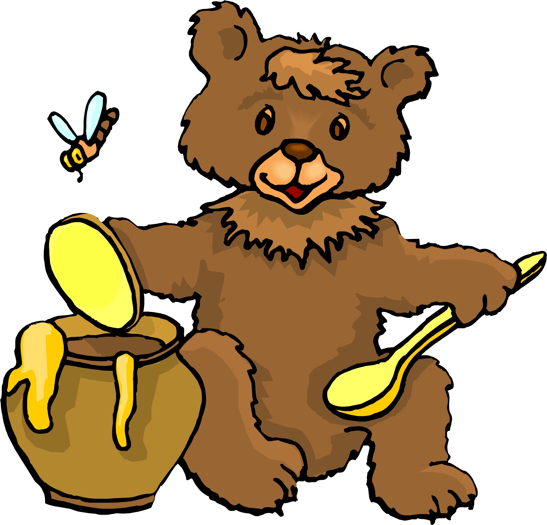 2071x1988 Clip Art Clip Art Of Bear