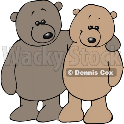 400x400 Bear Counters Clipart