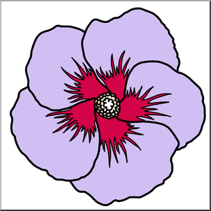 304x304 Hibiscus Clipart