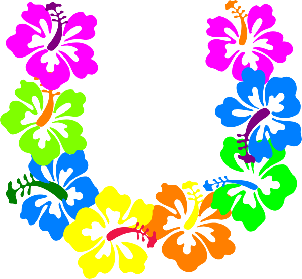 600x553 Hibiscus Flowers Clip Art