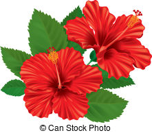 221x194 Hibiscus Decoration Clipart Vector And Illustration. 4,442
