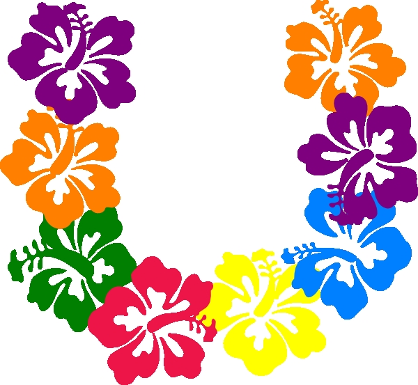 600x553 Luau Flowers Clip Art Hibiscus Flowers Clip Art At Clker Vector