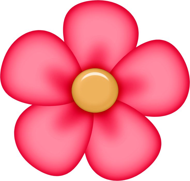 736x701 Red Flower Clipart Real Flower 3845385