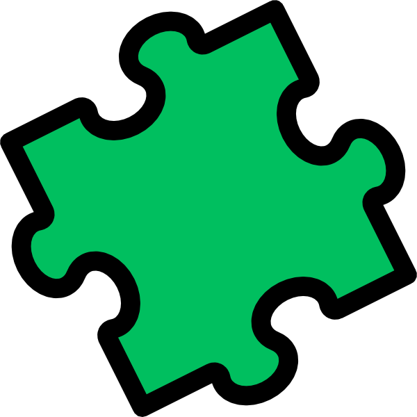 600x600 Puzzle Piece Clip Art