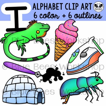350x350 Letter I Clip Art Teaching Resources Teachers Pay Teachers