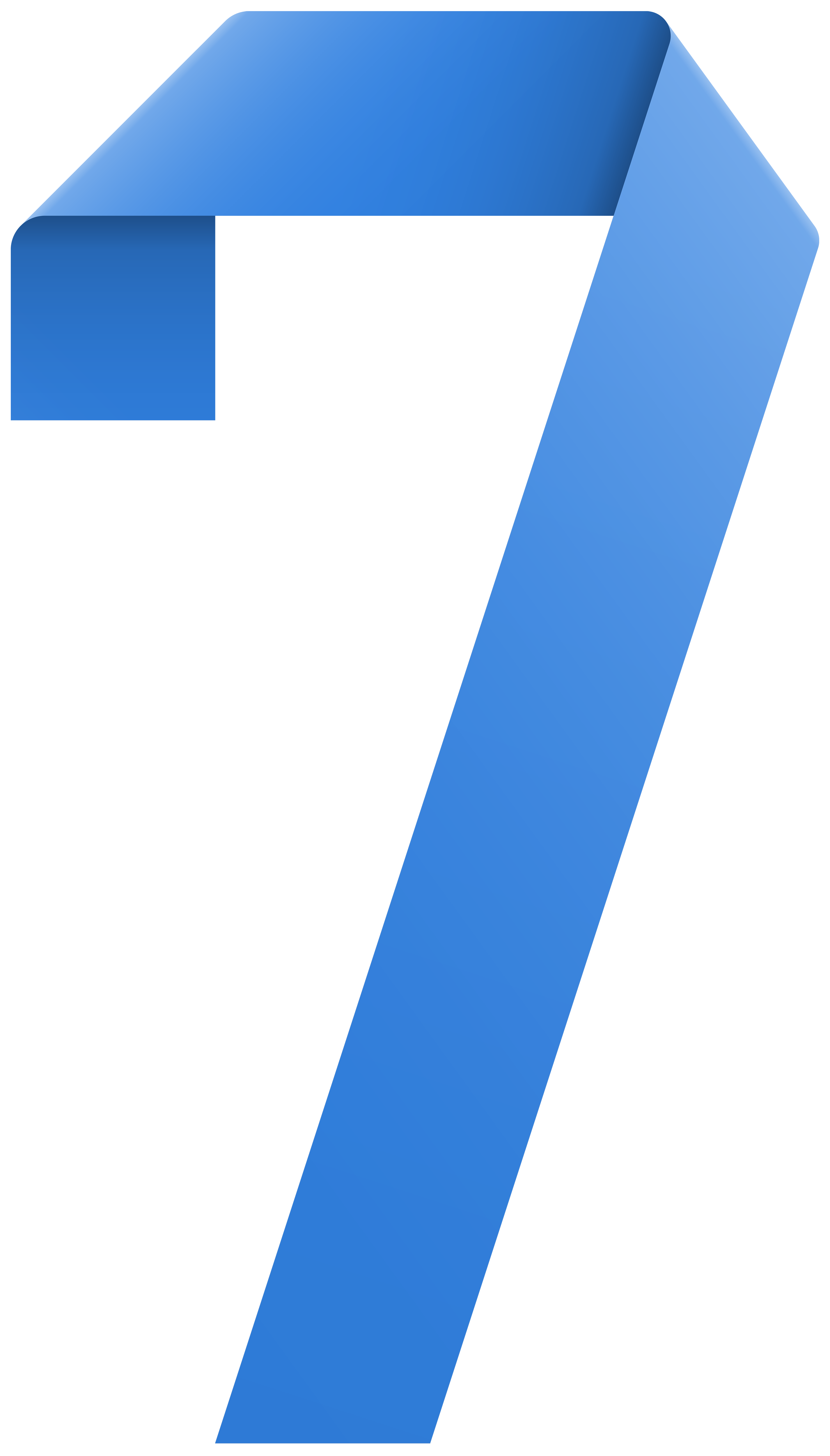 2852x5000 Ribbon Number Seven Transparent Png Clip Art Imageu200b Gallery