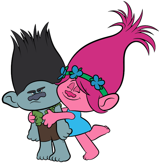 624x640 Trolls Movie Clip Art Cartoon Clip Art