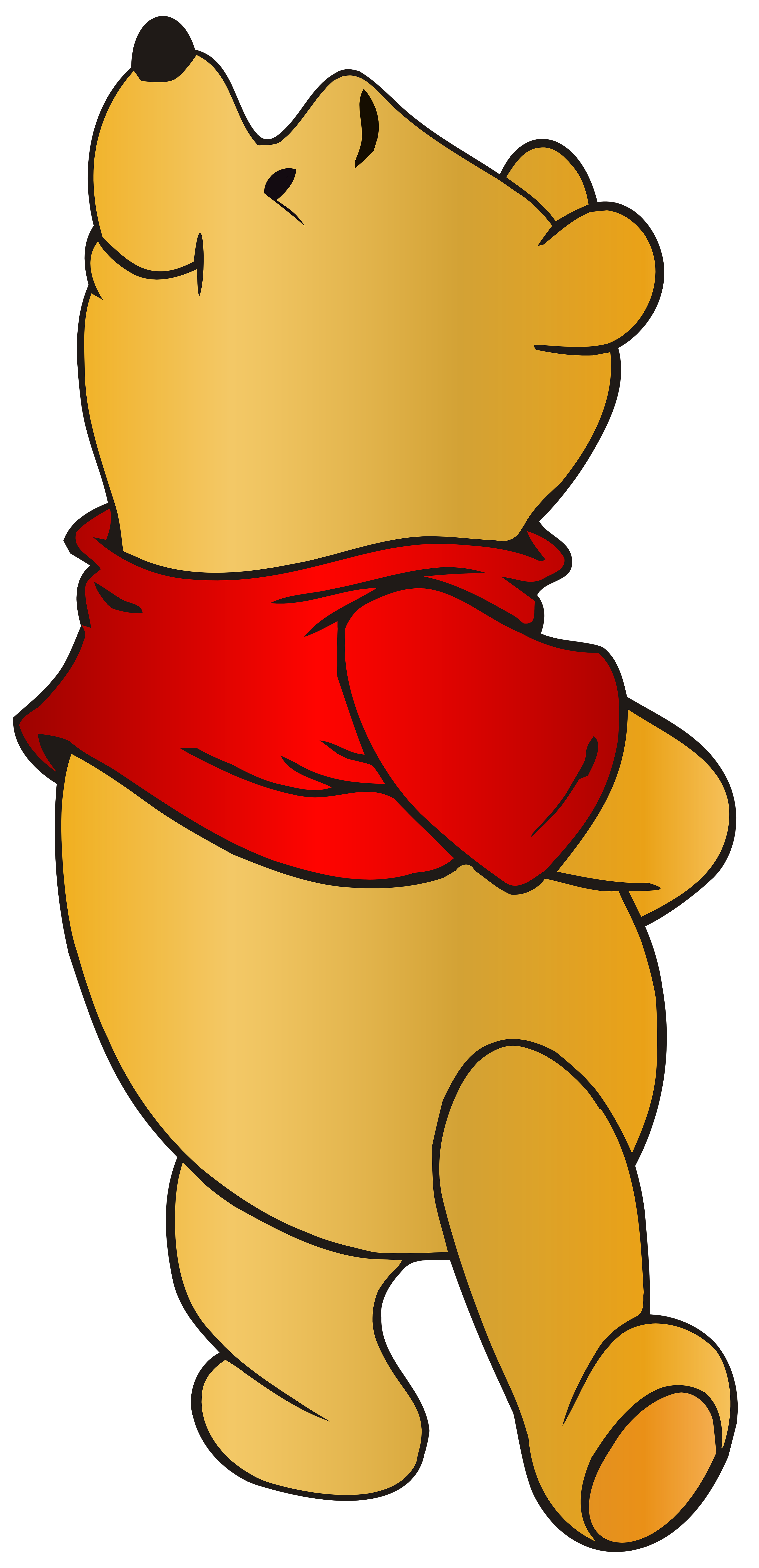 3874x8000 Winnie The Pooh Png Clip Art