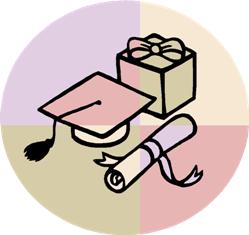 249x235 High School Graduation Clip Art