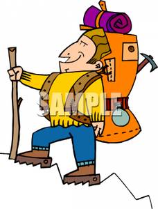 228x300 Mountain Hiking Clip Art Clipart Panda