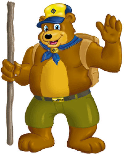 400x498 Cub Scout Clip Art Baloo Hiking