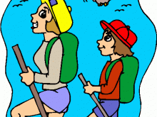 220x165 Hiking Clipart Free Free Mountain Clipart Mountains Clip Art