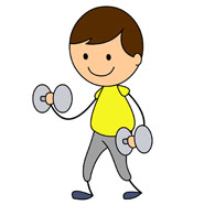 195x186 Weight Lifting Clip Art Clipartlook