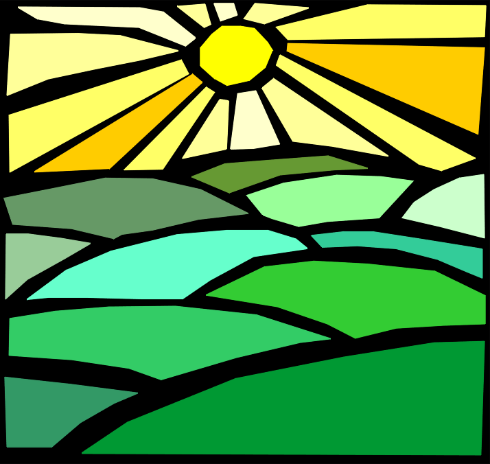 714x676 Cartoon Hills Cliparts