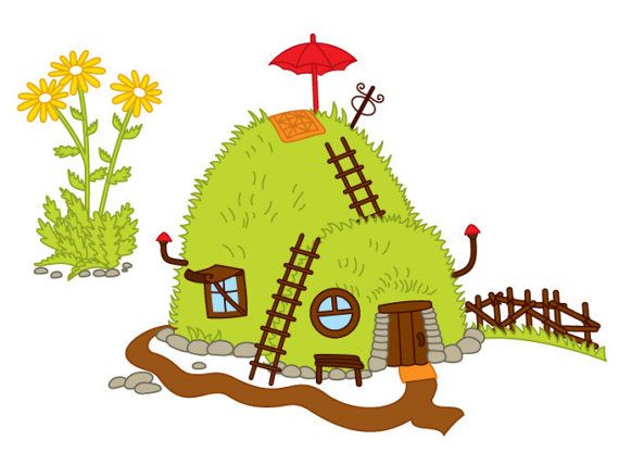 570x428 Item Forest House Clipart