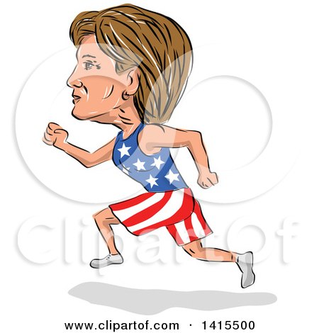450x470 Royalty Free (Rf) Hillary Clinton Clipart, Illustrations, Vector