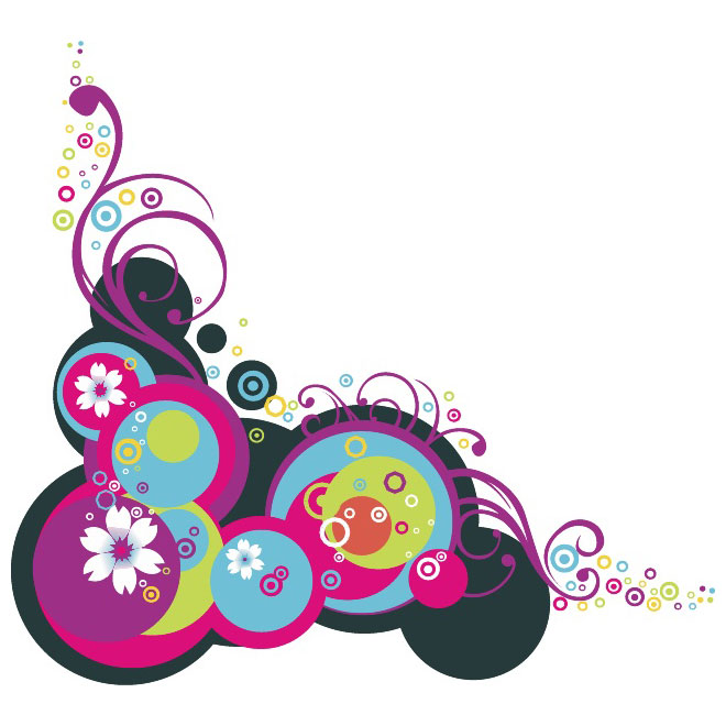 660x660 Autumn Landscape Vector Clip Art