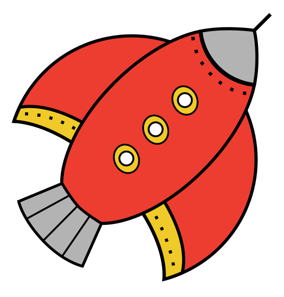 566x593 Rocketship Clip Art Free