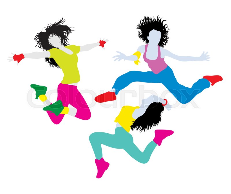 800x671 Modern Dancing Girl, Hip Hop Break Dance Activity, Illustration