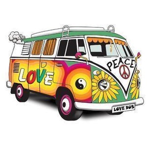 300x300 Hippie Van Clip Art Clipart Panda