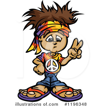 400x420 Hippy Clipart Hippie Clipart 1196348 Illustration Chromaco Science
