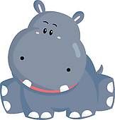 162x170 51 Best Images On Hippopotamus, Cartoon Hippo