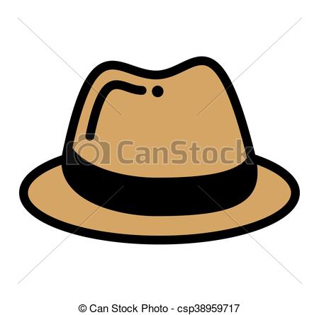 450x445 Hat Hipster Style Icon Vector Isolated Design Vector Clip Art