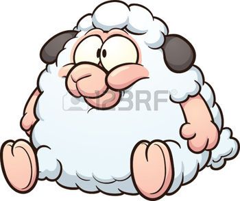 350x294 Fat Sheep Clip Art Photo Cuties