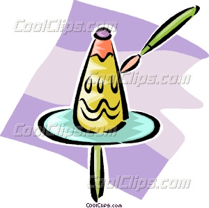 300x299 Painting A Vase Vector Clip Art