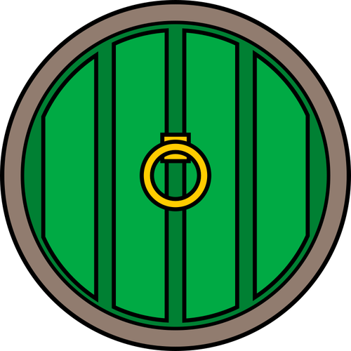 500x500 Hobbits' Door Public Domain Vectors
