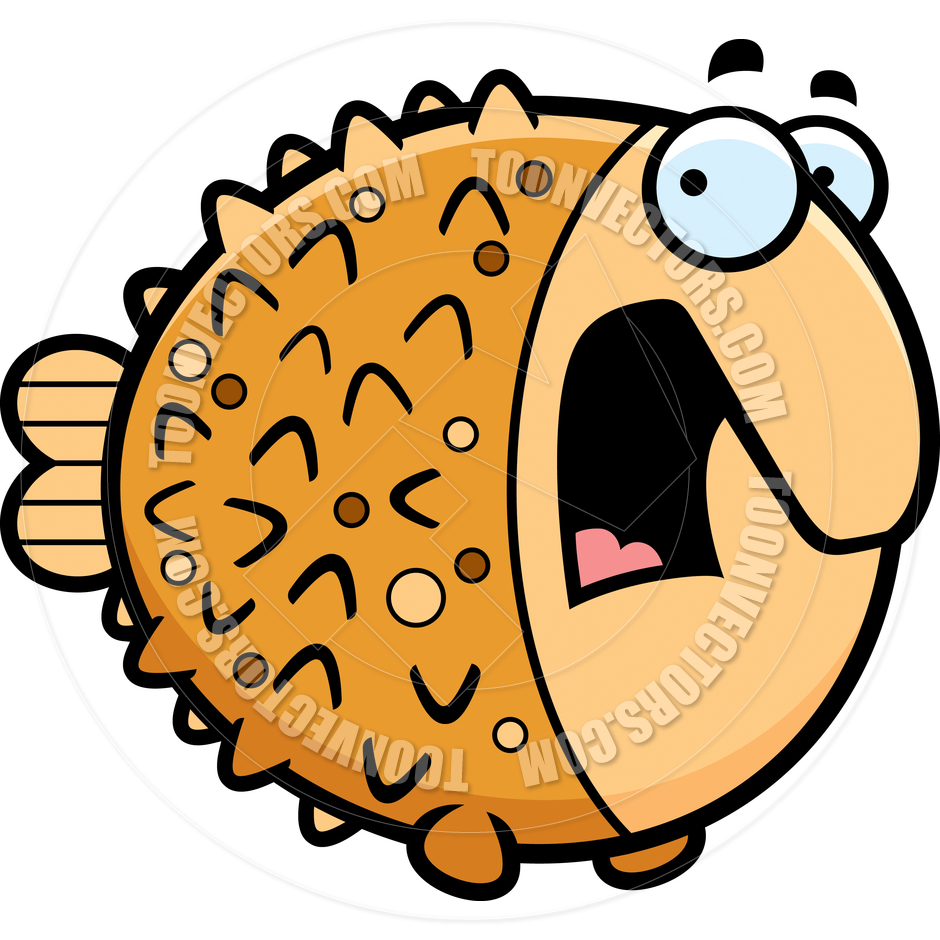 940x940 Puffer Fish Clip Art