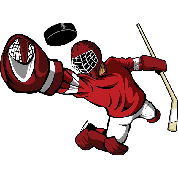 600x600 Wallhogs Winn Hockey Goalie Cutout Wall Decal Wayfair