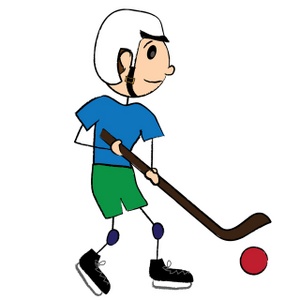 300x300 Hockey Clipart Image