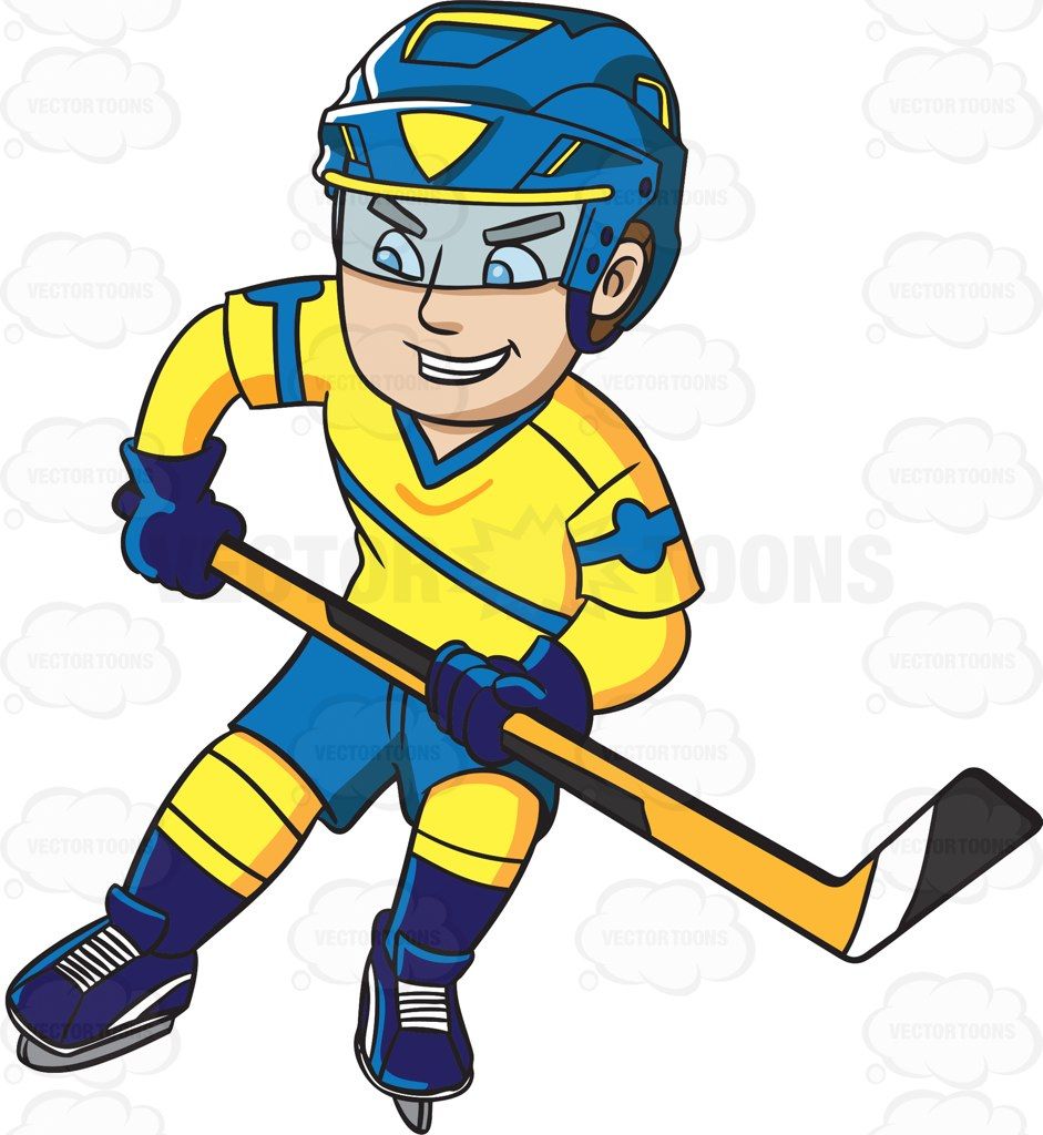 941x1024 A Hockey Player Confidently Skates With His Stick Ice Hockey