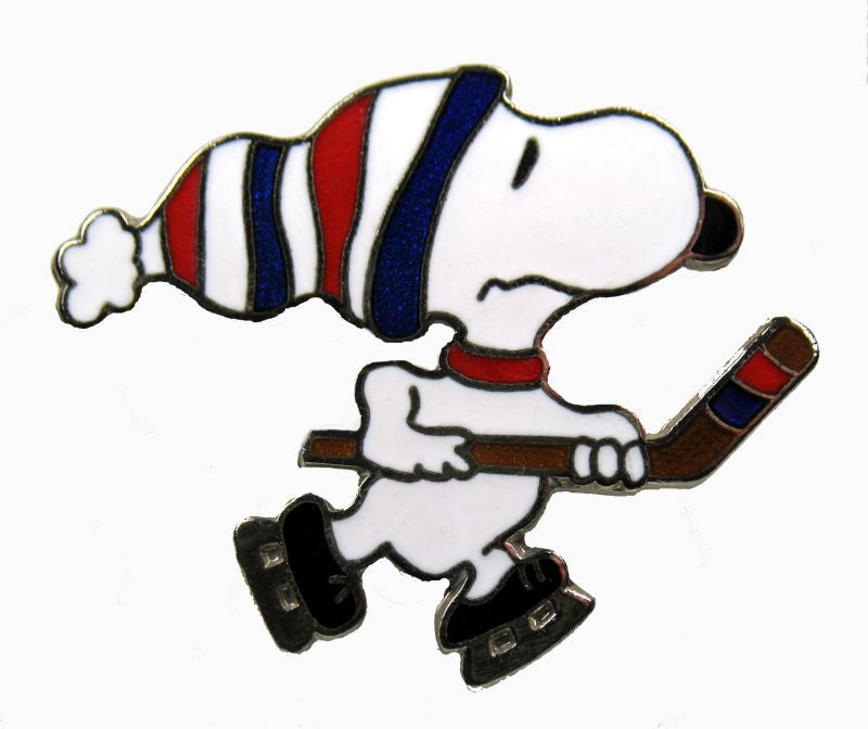 800x672 Snoopy Hockey Clipart